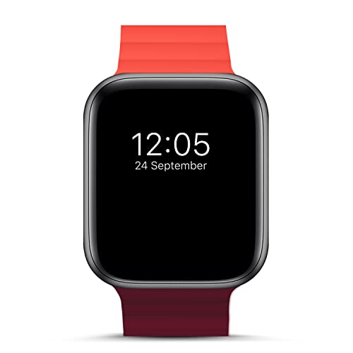 Image of GRIPP Reverser Premium Silicone Magnetic Watch Strap for 40mm /41mm /42mm, Watch Series 11 /10 /9 /8 /7 /6 /5 /4 /3 /2 /1, SE 3 /2 /1, Slim, Lightweight, Adjustable (Watch Not Included)