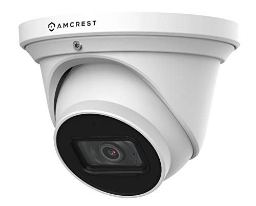 Amcrest ProHD 4K Dome Outdoor Security Camera, 4K (8-Megapixel), Analog Camera, 164ft Night Vision, IP67 Weatherproof Housing, 6mm Lens, 55° Narrow Angle, Built-in Microphone, White (AMC4KDM6-W)