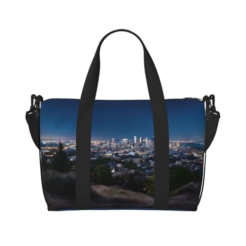 Sac de sport pliable Los Angeles pour vos séances de fitness et week-ends prolongés, modèle mixte