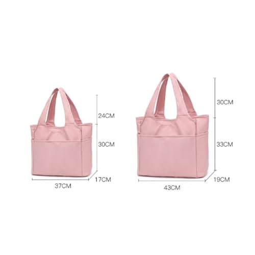 Travel Garment Bags Shoulder Outing Travel Bag Clothes Storage Bag Yoga Gym Bag Duffle Bag(Red,37x17x30cm)2