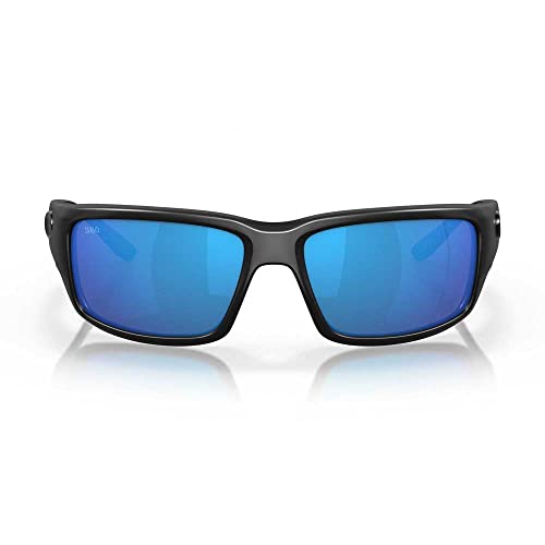 Image of Costa Del Mar Sunglasses For Men Fantail Mens Polarized Sunglasses 580G 59 | Polarized Fishing Glasses with UV Protection - Costa Sunglasses for Boating, Beach & Driving - 580G, 59