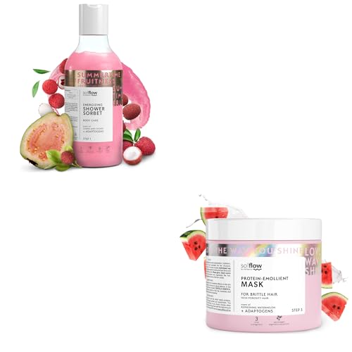 Soin réparateur So!Flow bundle corps et cheveux pour réparer la peau sèche et les pointes abîmées