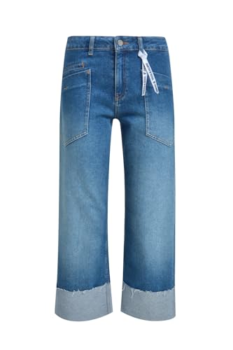 Smith & Soul Jeans da donna Regular Fit con ampio risvolto, jeans, 34W