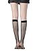 Lastclream Fishnet Knee-High Sock for Women Fashion Sock Knee High Fishnet Hosiery for Party (Small Mesh)