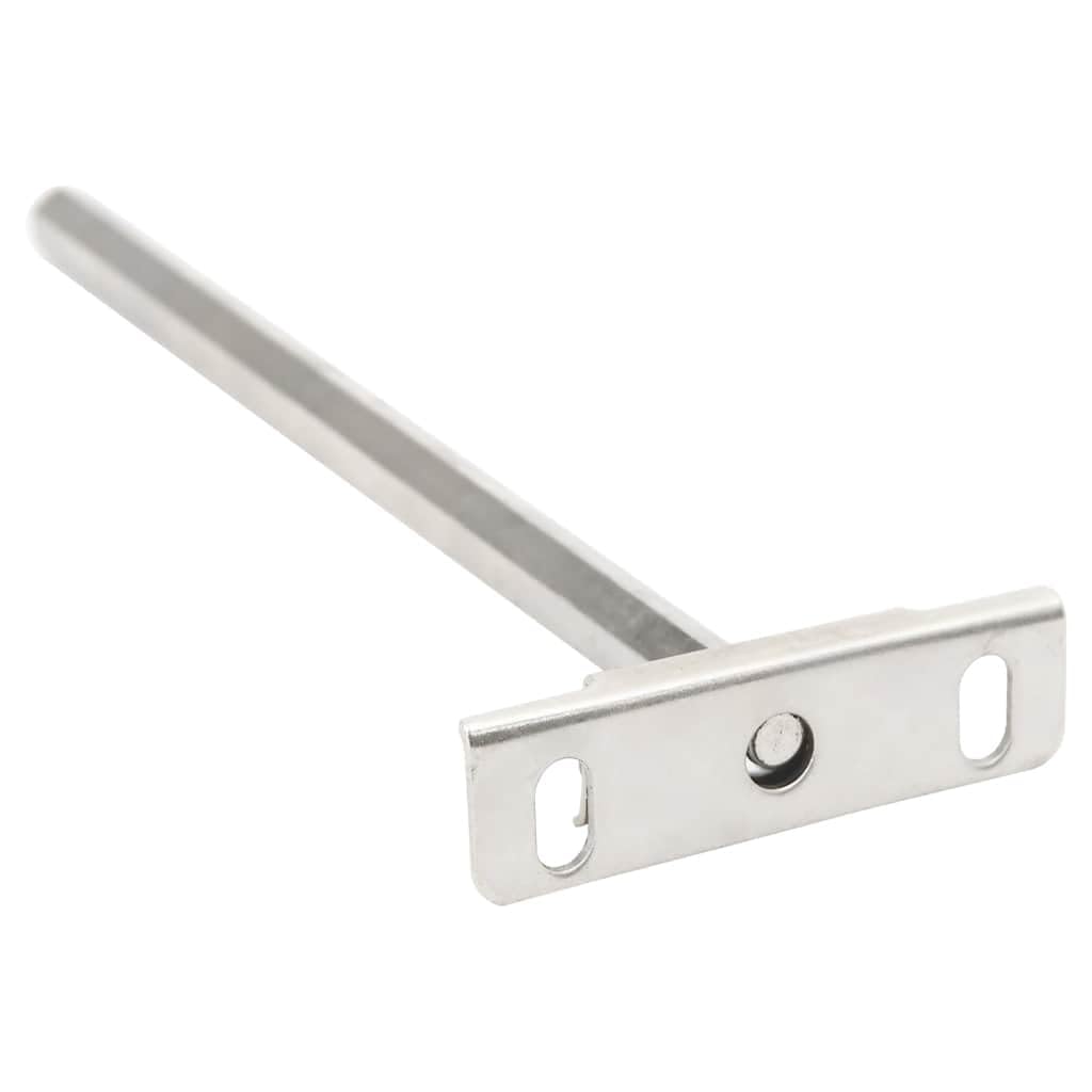 Soporte flotante invisible de acero inoxidable y metal, diámetro de 12 x 200 mm, 12 unidades, capacidad de carga de 30 kg, par de soportes de pared para estantería de madera, montaje y