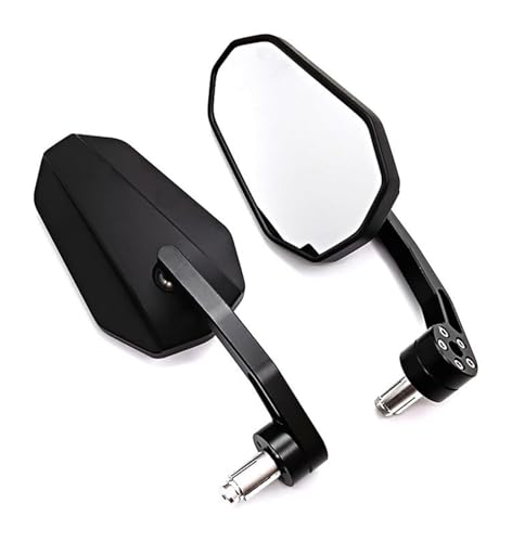 Rétroviseur Moto Guidon 22mm pour Trajets Urbains et Balades FZ8 MT09