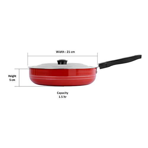 Image of Sumeet 2.6mm Non stick Fry Pan - 1.5Lt Capacity - 21cm Dia