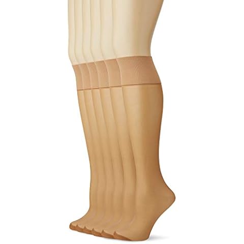 Calcetines hasta la rodilla Dim Minimedias Beauty Resist Transparent confort para Mujer Cover