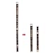 HUIOP Bamboo Flute, Pluggable Dizi,Pluggable Handmade Bitter Flute/Dizi Traditional Chinese Musical Woodwind Instrument in E Key for Beginner Study Level