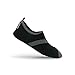 FitKicks Women's Active Footwear, Black / Grey, Medium