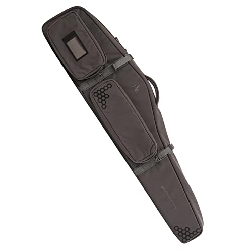 Pnuma Outdoors Huntsman Defender Waterproof Durable Protective Soft Rifle Case With Removable Side Pouches - 46.5" X 10" X 3" #TOP4