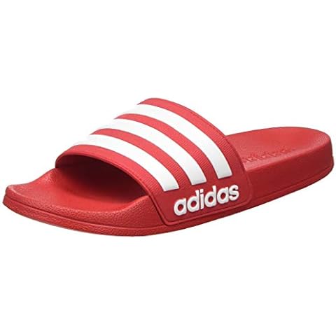 adidas Adilette Shower K, Chaussures Mixte Enfant, rouge, 32 F Cover