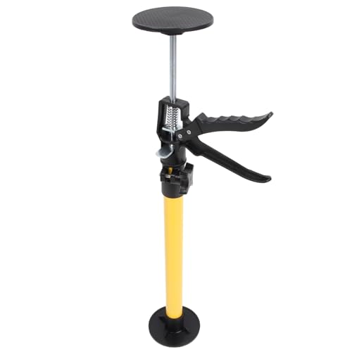 Postes de soporte telescópicos Socobeta de 50-115 cm en acero amarillo pack de 2 3