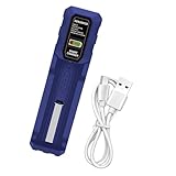 ZEPFJHE Single Slot Ladegerät für wiederaufladbare Batterien Spannungen Fit 18500 26700 26800 32650 Zellen ABS Akku Ladestation