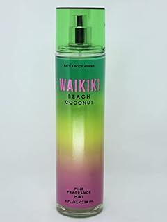 Bath and Body Works WAIKIKI - BEACH COCONUT Fine Fragrance Mist 8 Fluid Ounce (2020 Edition)