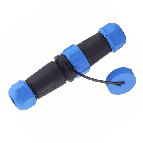 Conector de aviación plástico HUIOP IP68 4 pines miniatura 3
