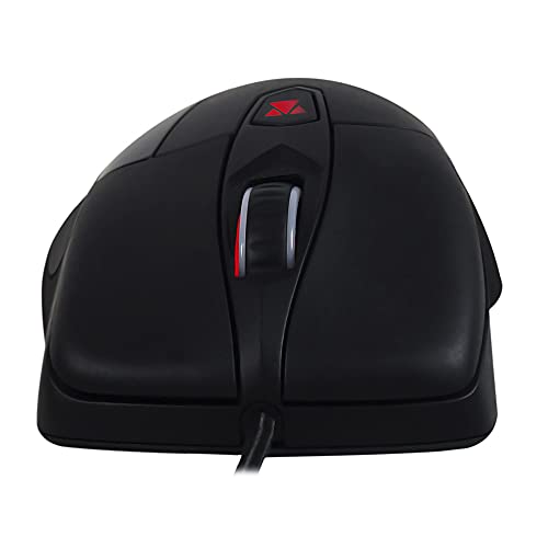 Mouse Para Jogo Led Óptico 5000dpi Hawkon Vesper 6 Botões