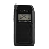 Altavoces: la radio de transistores es un altavoz magnético interno y un diafragma de graves para unirse, deja que la voz sea más hermosa y con un sonido excelente;