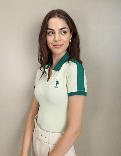 Image of U.S. Polo ASSN. Women's Cotton Slim Fit T-Shirt