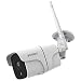 Produktbild WiFi Camera Outdoor, 1080P HD Night Vision Bullet Cameras, Waterproof Security Camera,Motion Detection Alarm/Recording IP Cameras for Indoor Outdoor, Alexa Echo Show Camera,Support Max 128GB SD Card