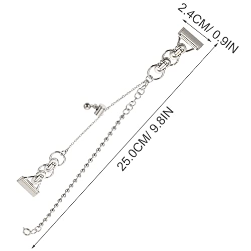 Correa de reloj de acero inoxidable con cadena maciza de alta gama 7