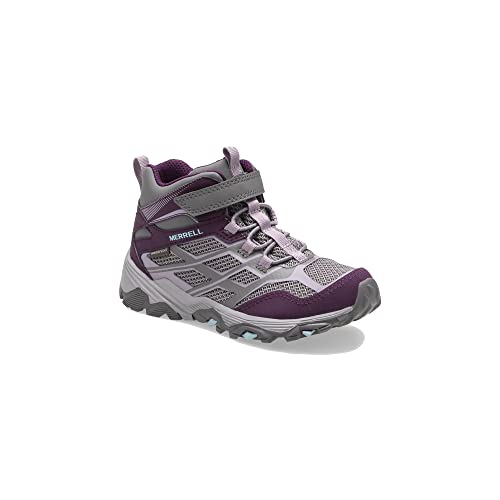 Merrell unisex-child Moab Fst Mid Alternative Closure WaterproofHiking Boot3