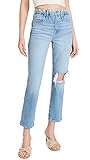 Good American Women's Good Curve Straight Jeans, Indigo124, 2