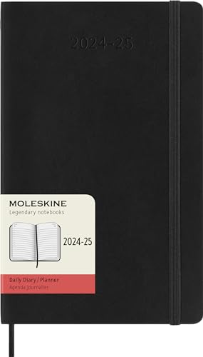 Moleskine Daily Planner 2024-2025, Agenda 18 Mesi 2025, Agenda Giornaliera