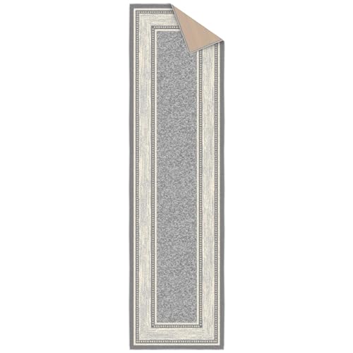 Ottomanson OTH2203-2X7 Machine Washable Bordered Design Non-Slip Rubberback 2X7 Traditional Runner Rug For Hallway, Kitchen, Bedroom thumb #7