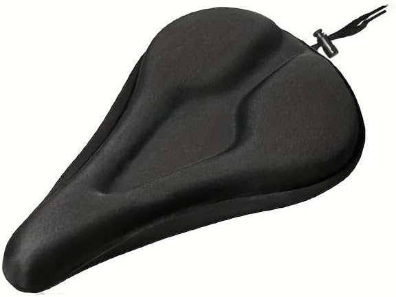 3D Soft Bike Seat Cover Breathable Bicycle Saddle Seat Cover Wide Foam Mountain Bicycle Seat Cushion Bicycle Accessories