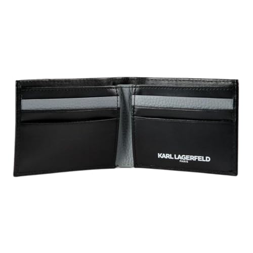 Karl Lagerfeld Paris Men's Accessories Wallets, Card Cases & Money Organizers,Black,One Size2