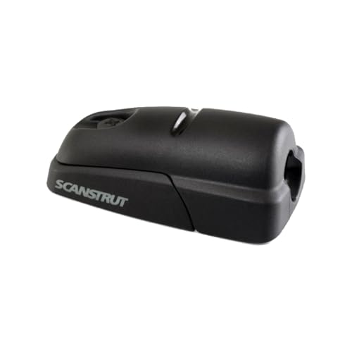 Scanstrut Ds-H10-Blk Horizontal Cable Seal - Waterproof Cable Gland For 6-10Mm Cables | Ip68 Rated, Uv-Stable Plastic, Screw Mount - Black