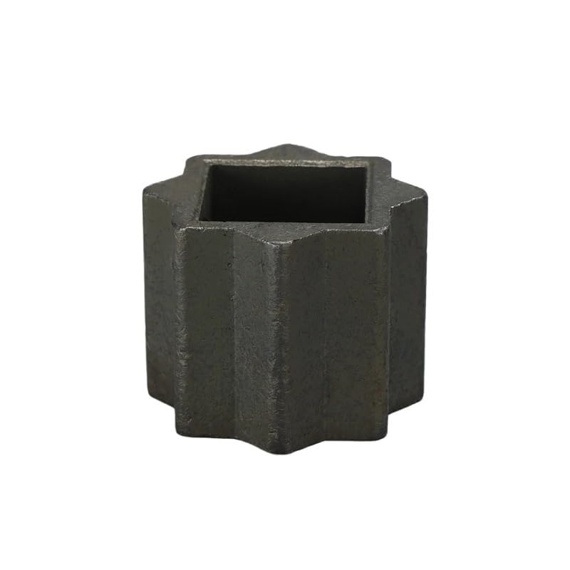 Adaptador de cabeza neumática, manguito de conexión para actuador, funda cuadrada interior, exterior, octogonal, manguito reductor de válvula de bola, 10 unidades (azul)