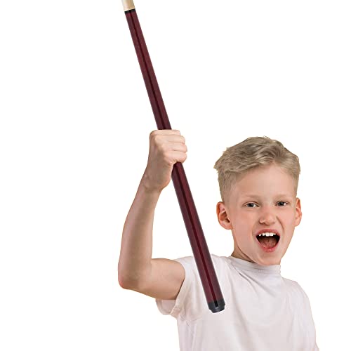 Junior IPJRC Kids Training Pool Cue 44in con Bola Adjunta - Rojo miniatura 3