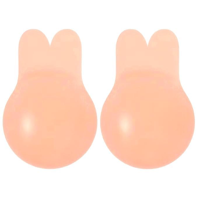 Reusable Silicone Nipple Covers & Push-Up Bra Tapes for Women | Backless, Strapless Coverage Solutions for Women & Girls Multicolour-image-42