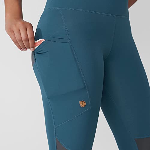 Image of Fjallraven Abisko Pro Women's Trekking Tights - Stretch Panels, Reinforced Knees, Durable Fabric - Hiking, Trekking