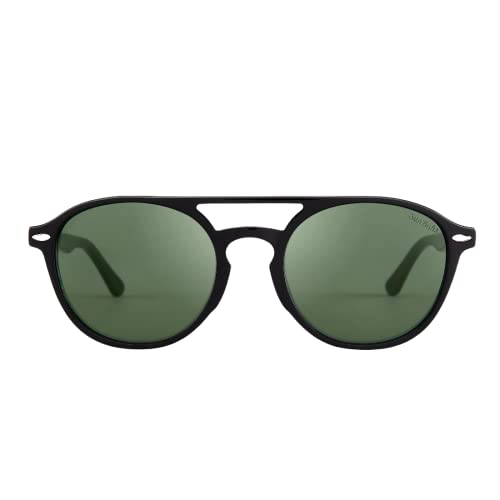 Lunettes de soleil Milan Noir idéales pour vos terrasses et sorties estivales