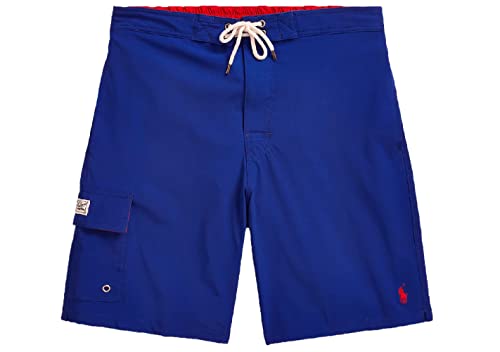 Polo Ralph Lauren Men's 8.5" Kailua Classic Fit Swim Trunks, Rugby Royal, Medium, Polo Bathing Suit #TOP20