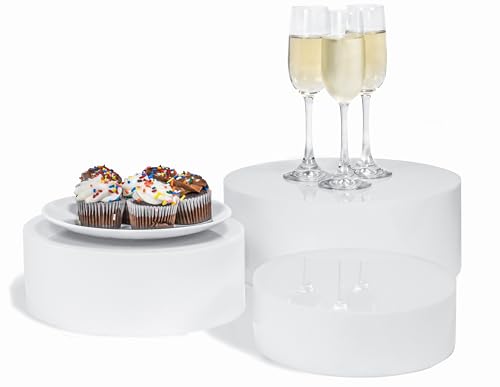 Red Co. Set of 3 Sizes (10", 8", 7") Acrylic