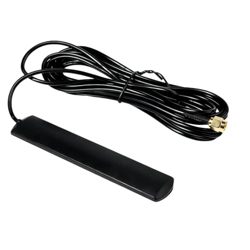 YFYWINSH Antenne GSM 4G LTE 3M 700-2600MHz Omnidirectionnelle Autoadhésive Antenne Avec Connecteur SMA Pour Voiture Véhicule Hotspot Routeur Passerelle Modem...