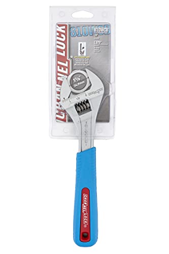 Adjustable Wrench, 10 In., Chrome, Cushion #TOP2