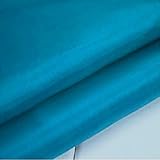 3 METROS tela de forro ancho 150 cm,Usos: Forro vestir, chaquetas, abrigos, faldas y sastrerí etc... (AZUL turquesa)