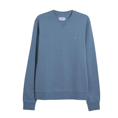 Farah Tim New Crew maillot de survêtement homme idéal pour le week-end
