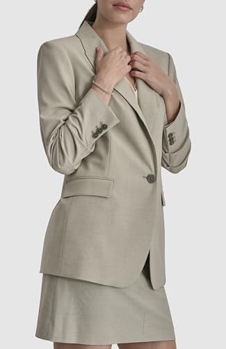 Image of DKNY Women's Business Casual One-Button Blazer
