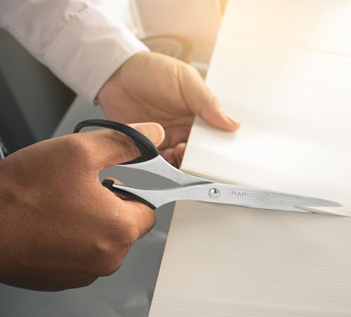 Rapesco CS0205B1 Tijeras de Acero Inoxidable de 21cm, Negro - imagen 2