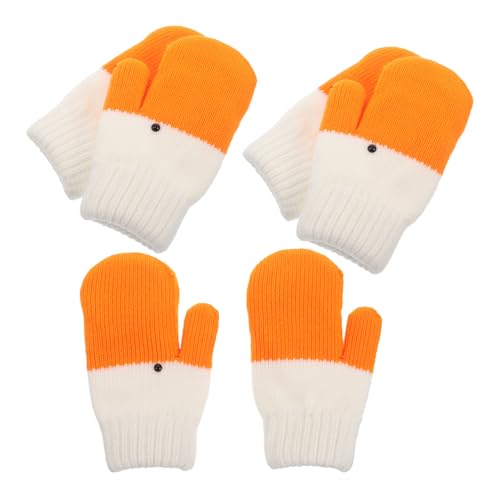 Guantes de invierno para mujer que combaten manos frías con forro térmico de ganso