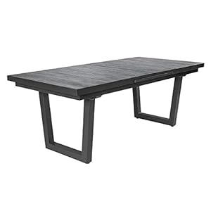 LC Garden Keramo Dining Ausziehtisch Keramik Graphit-Grau