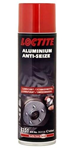Loctite LB 8151 evita el gripado por calor en pernos con spray de aluminio