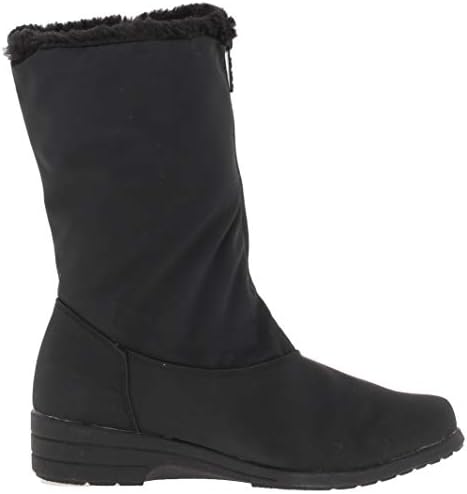 totes Women's Staride Mid-Calf Boot, Black, 7 M US | Image 5