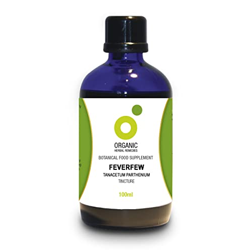 Organic Herbal Remedies 100ml Feverfew Tincture